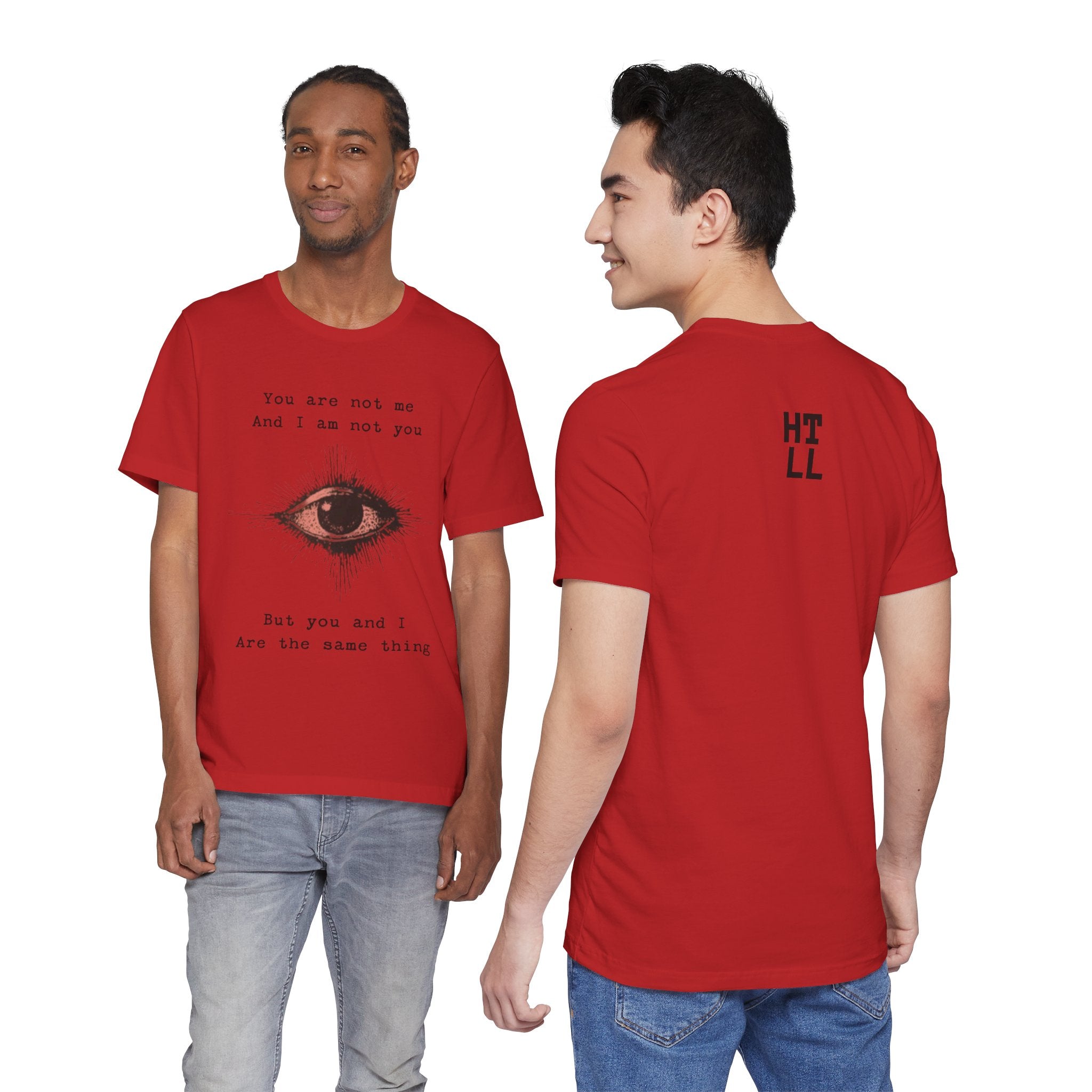 YOU AND I Unisex Jersey Tee