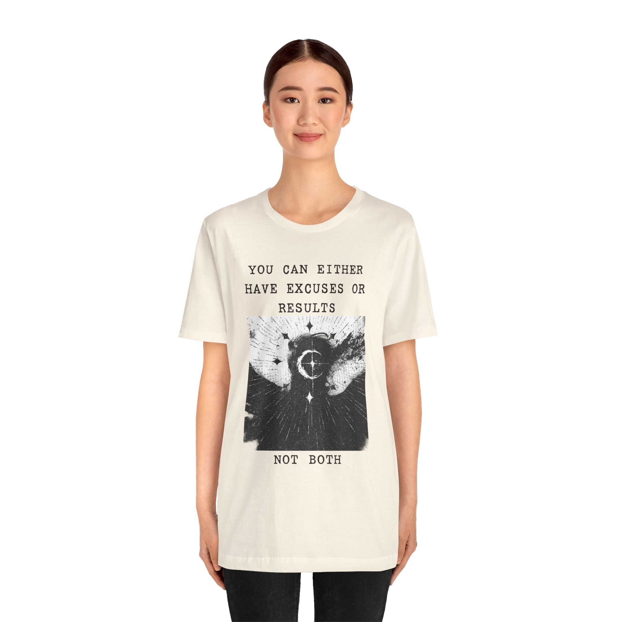 EXCUSES OR RESULTS Unisex Jersey Tee