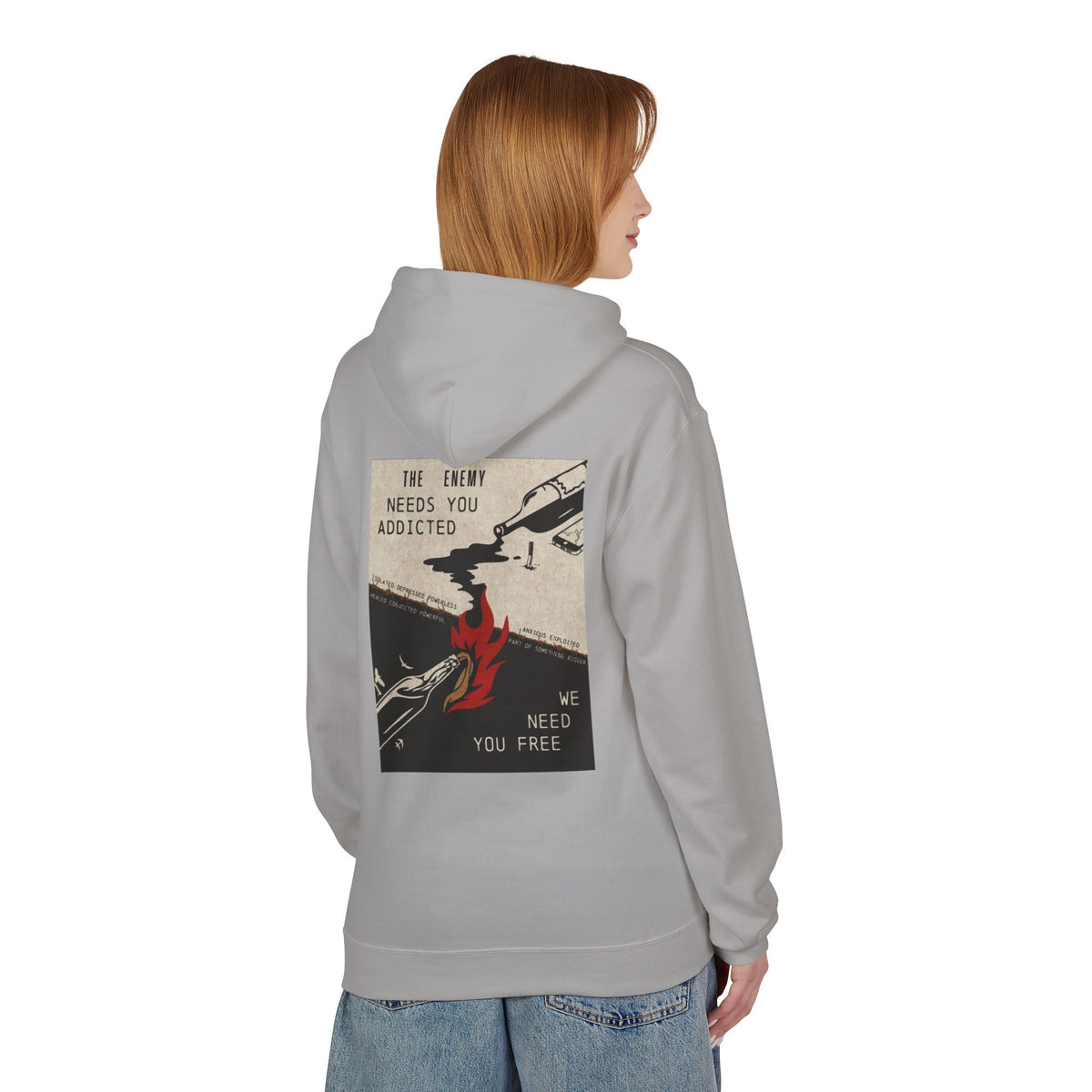 We Need You Free Midweight Hoodie
