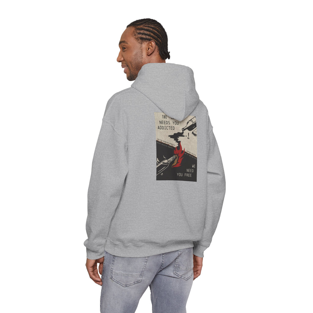 We Need You Free Heavyweight Hoodie