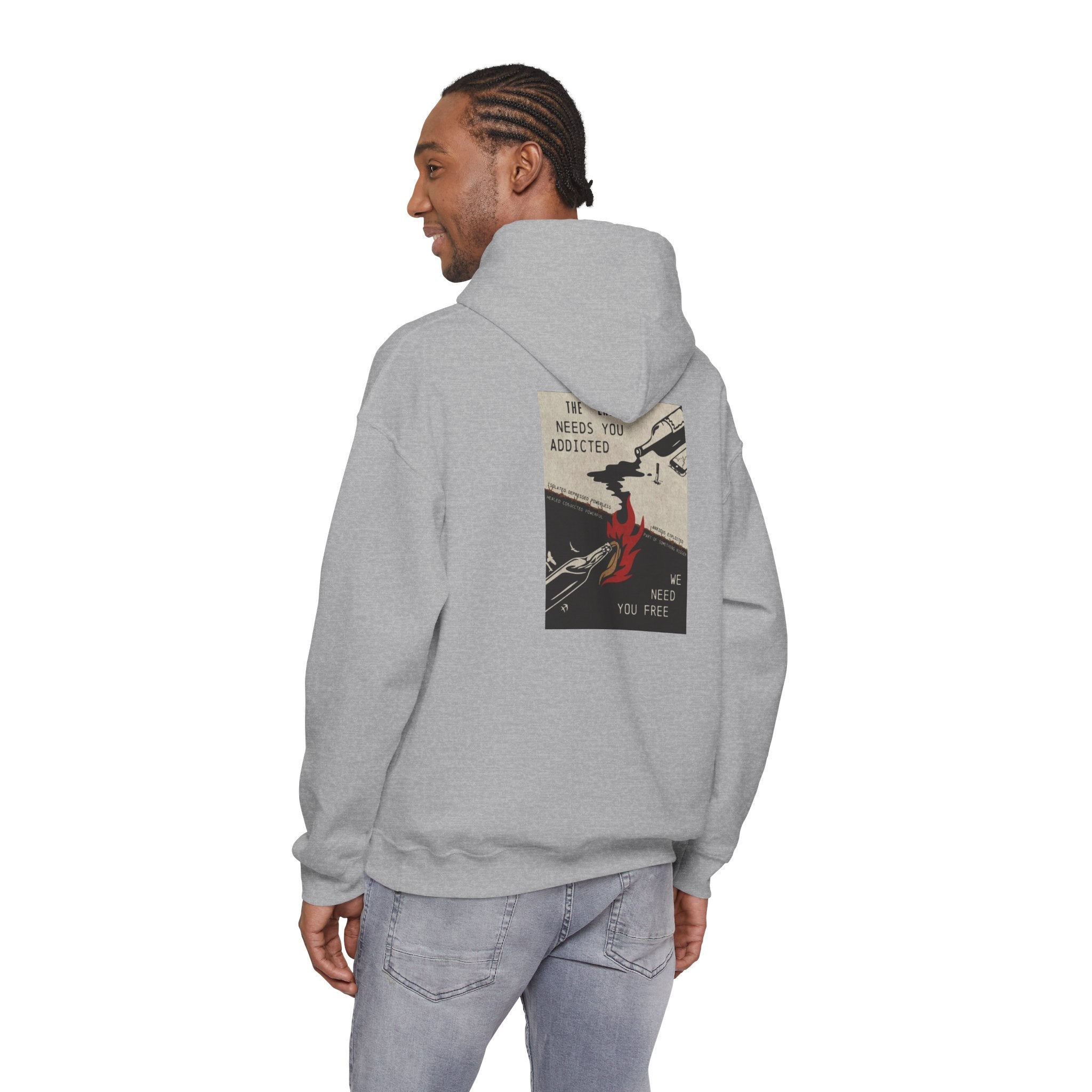 We Need You Free Heavyweight Hoodie