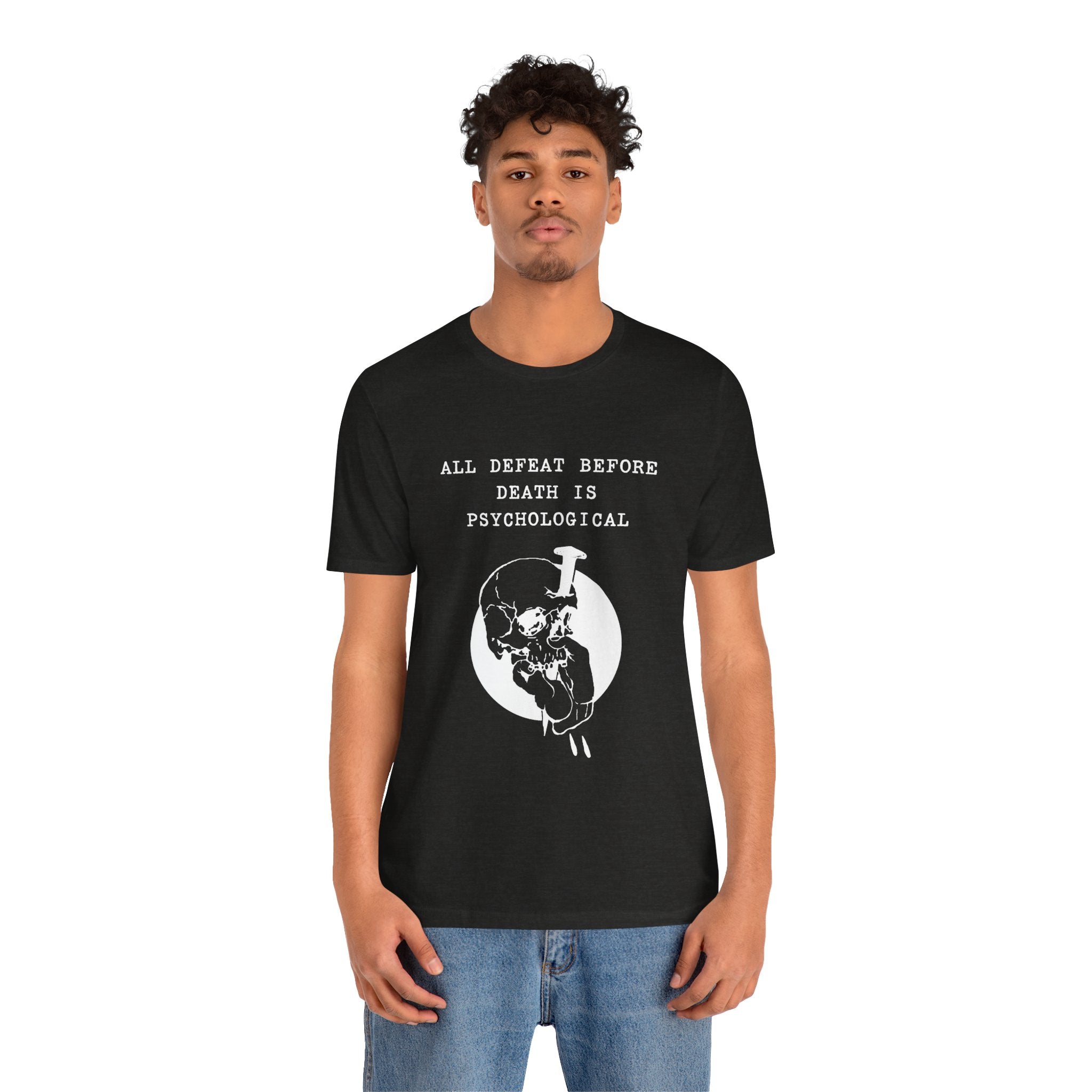 ALL DEFEAT Unisex Jersey Tee