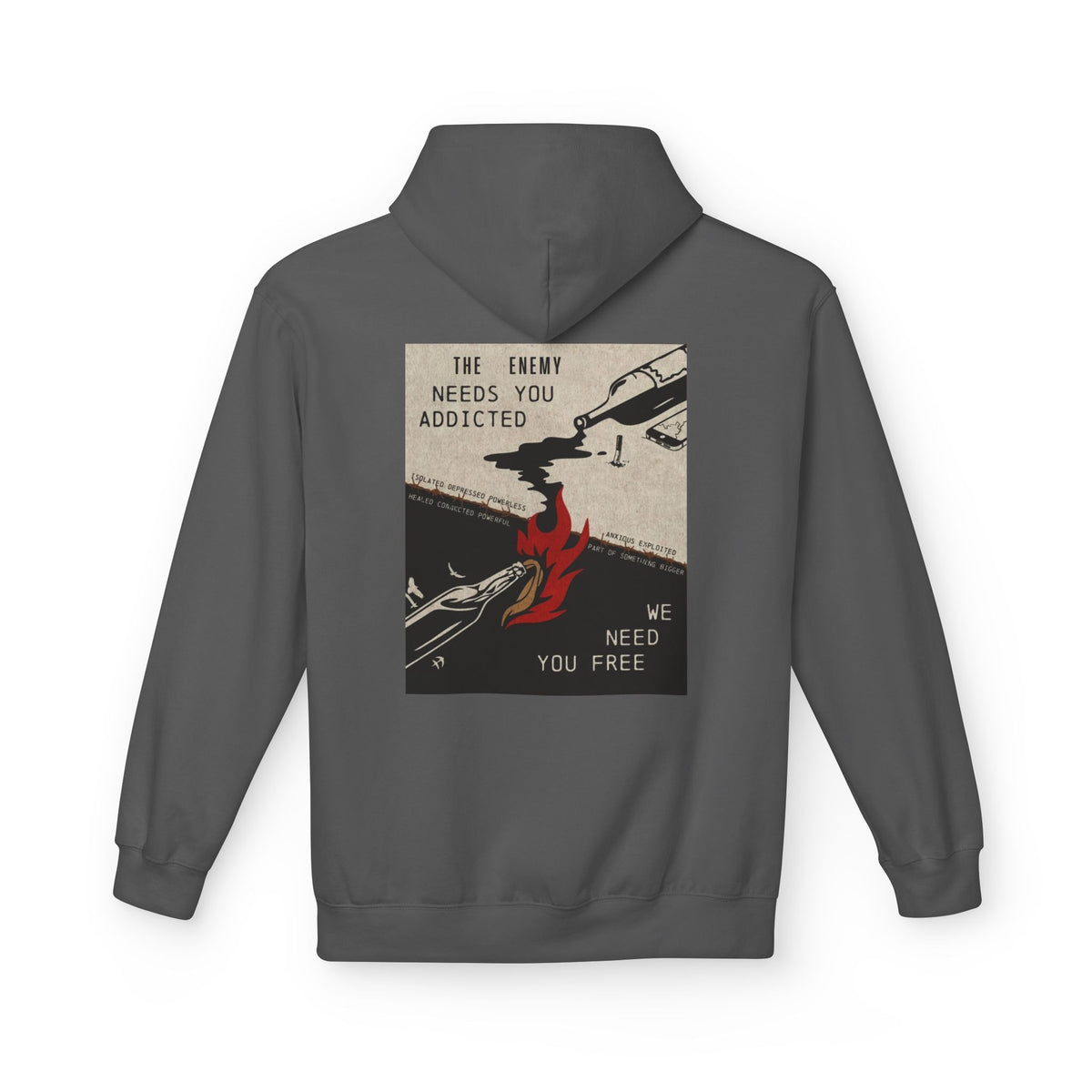 We Need You Free Midweight Hoodie