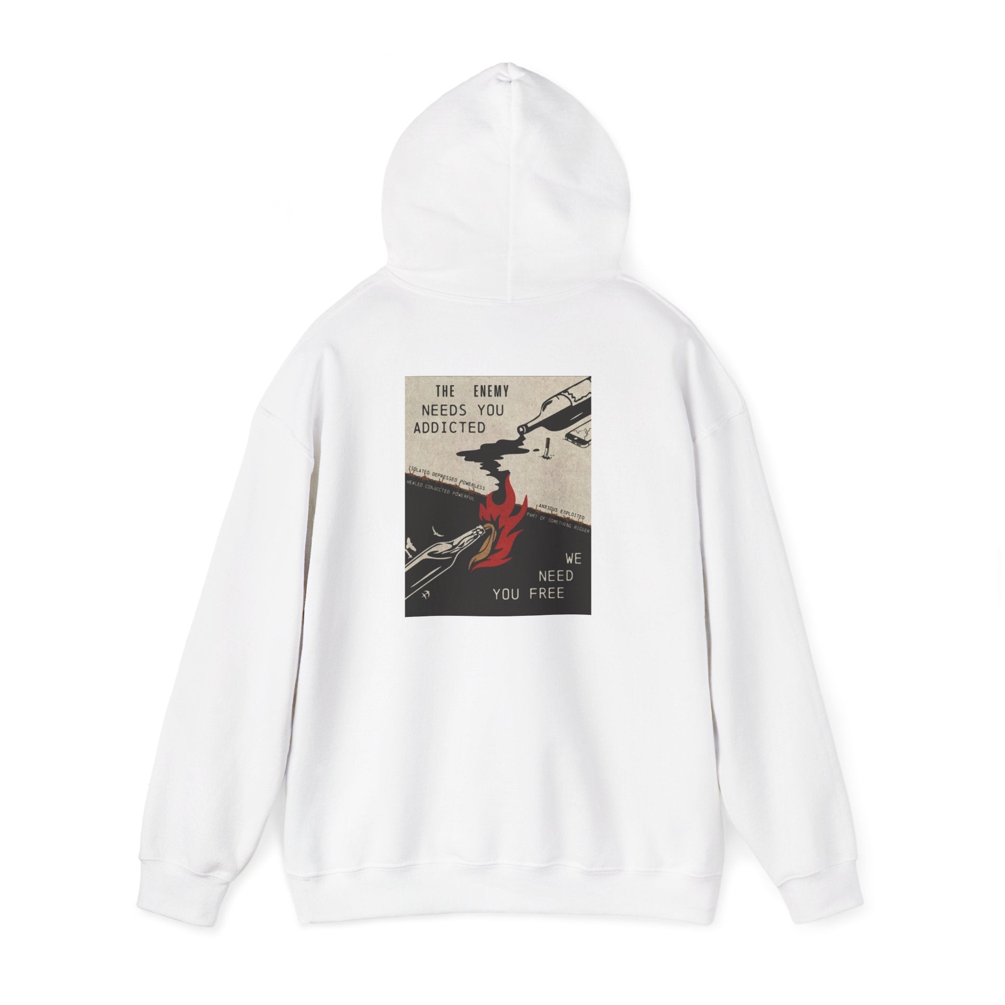 We Need You Free Heavyweight Hoodie