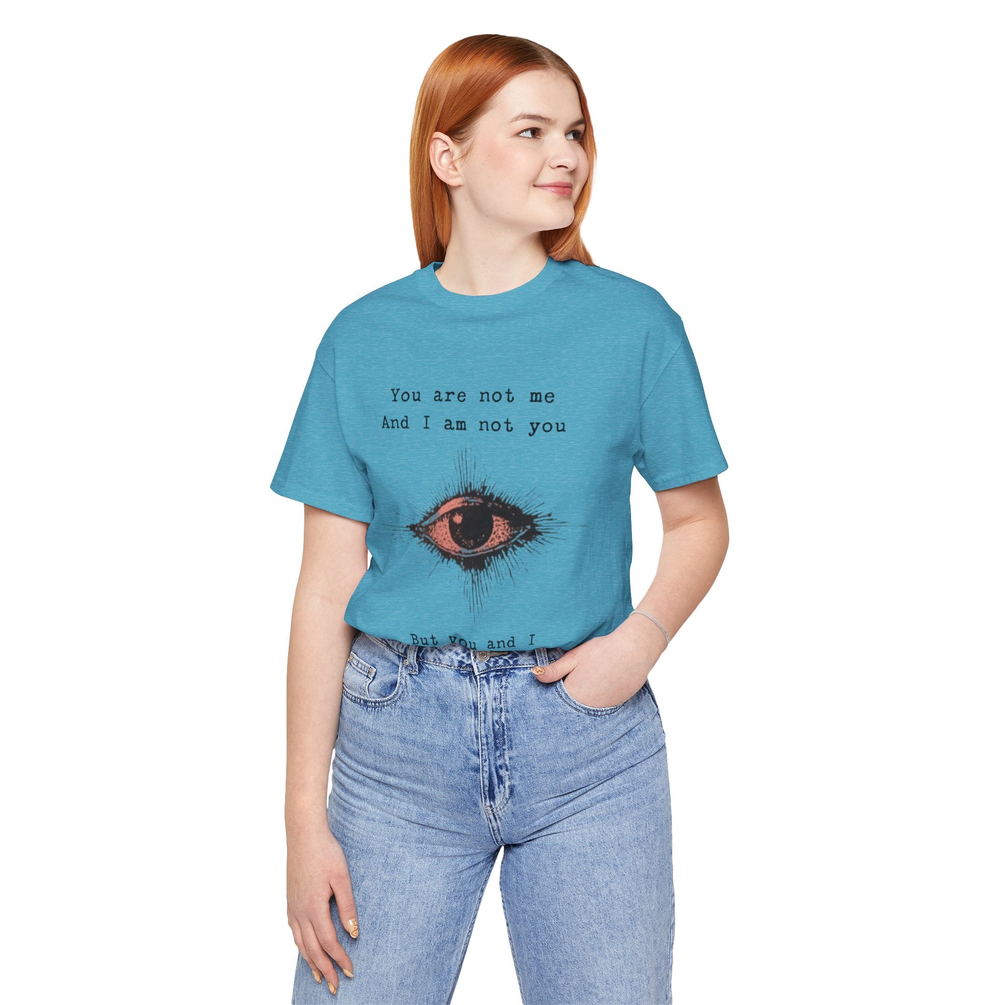YOU AND I Unisex Jersey Tee
