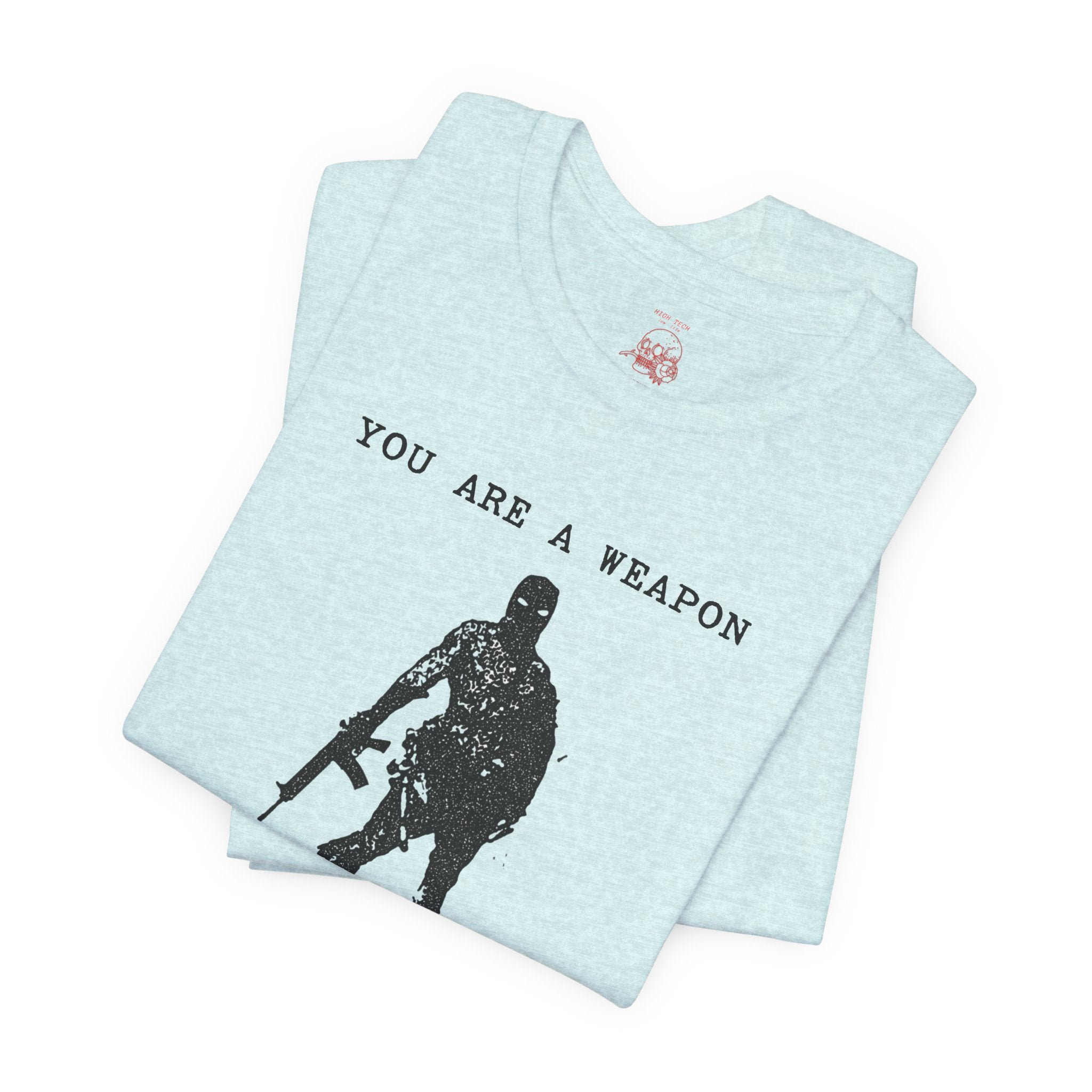 WEAPONS DO NOT WEEP Unisex Jersey Tee