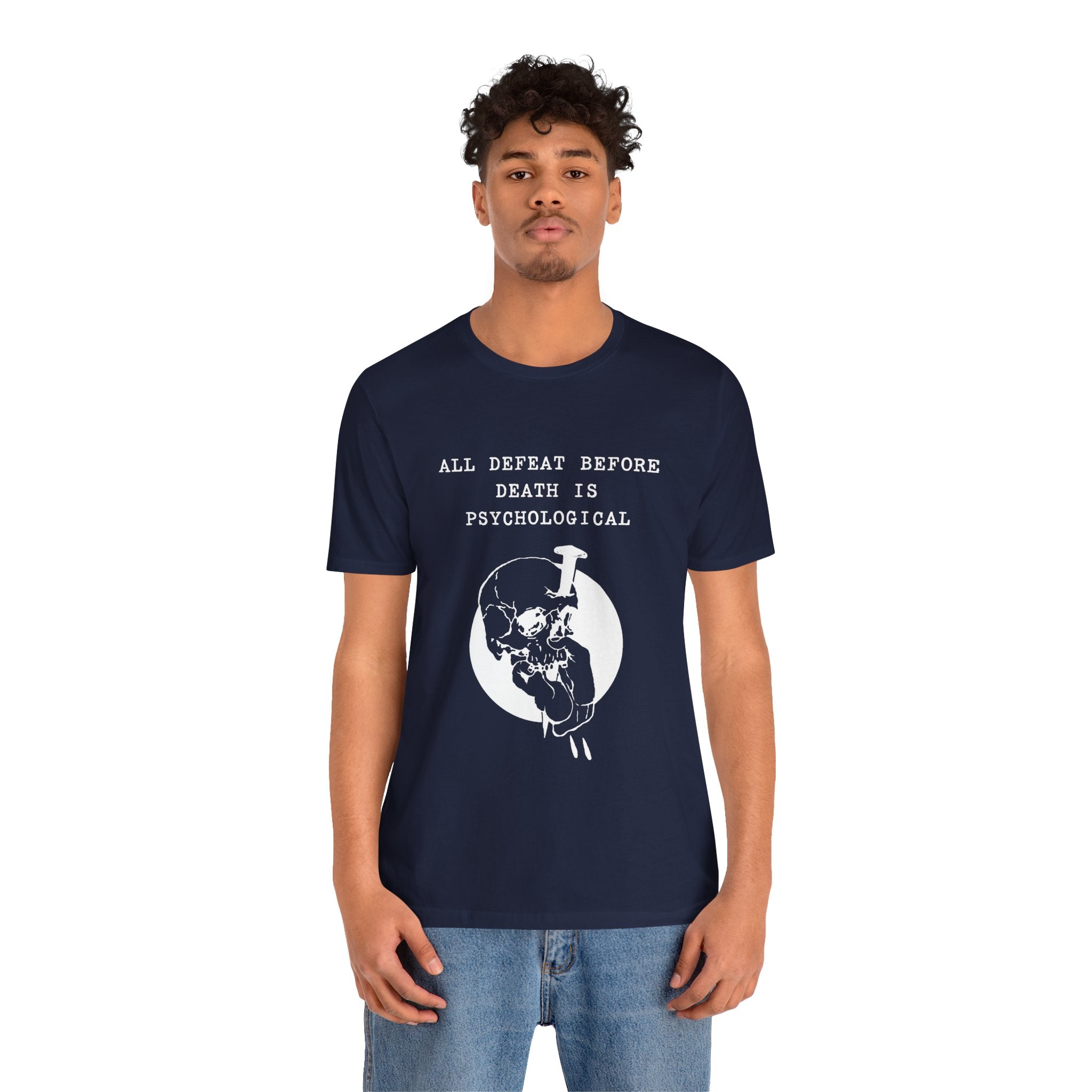 ALL DEFEAT Unisex Jersey Tee