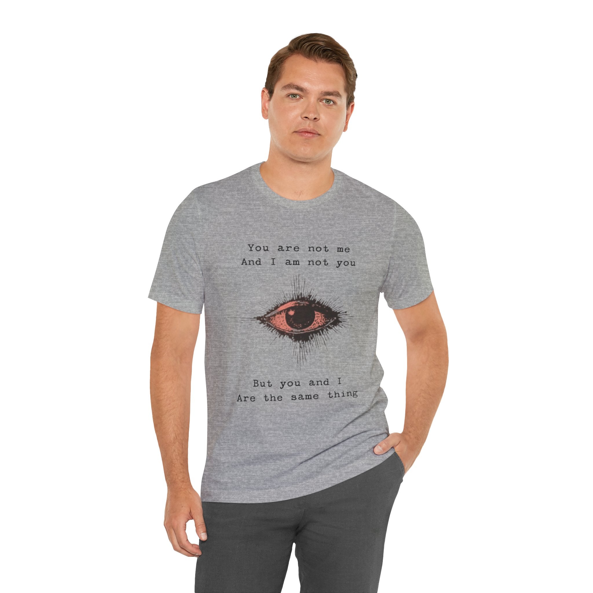 YOU AND I Unisex Jersey Tee