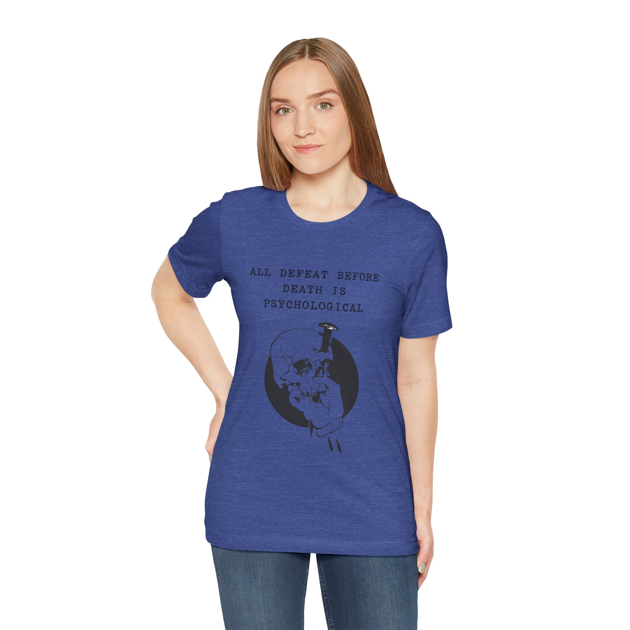 ALL DEFEAT Unisex Jersey Tee