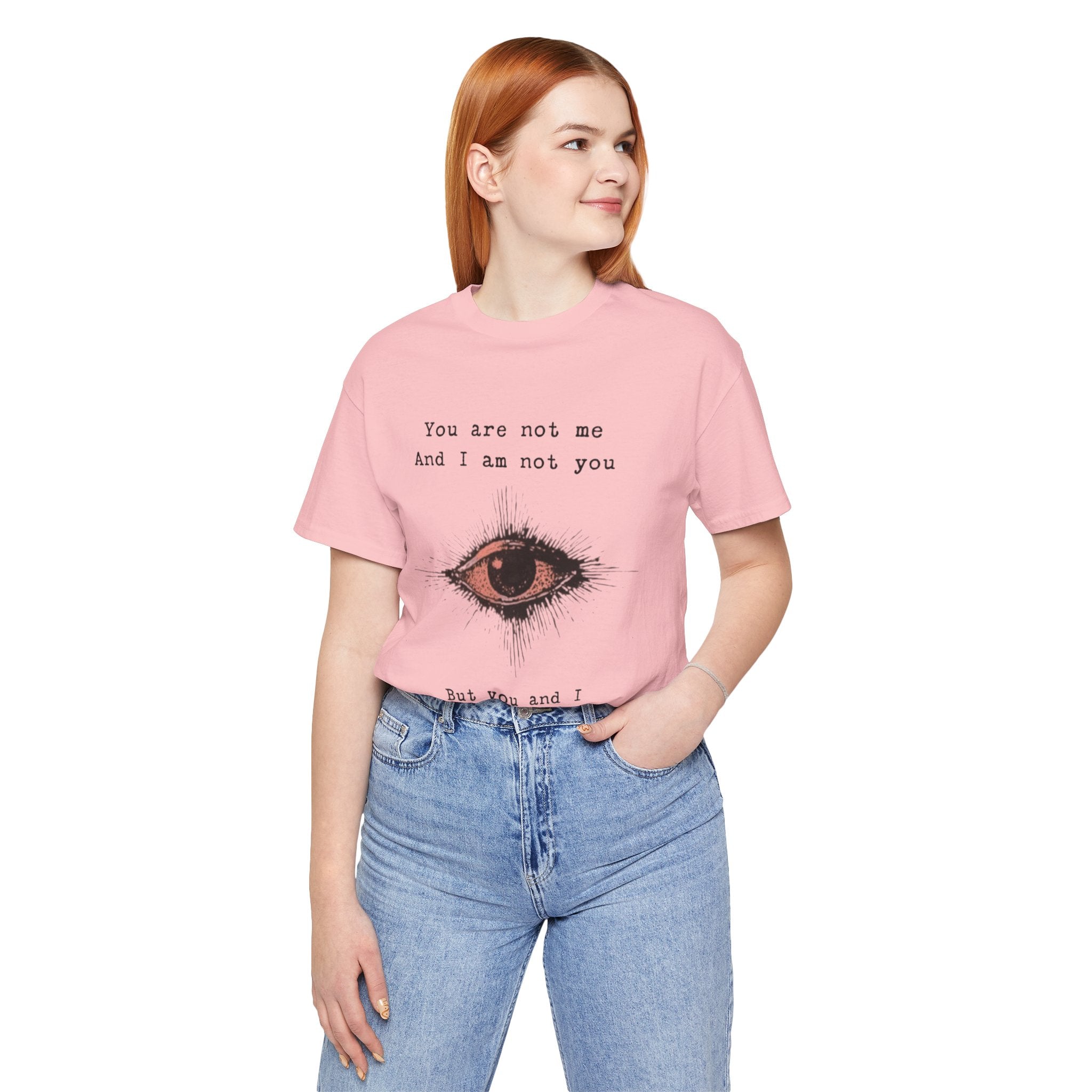 YOU AND I Unisex Jersey Tee