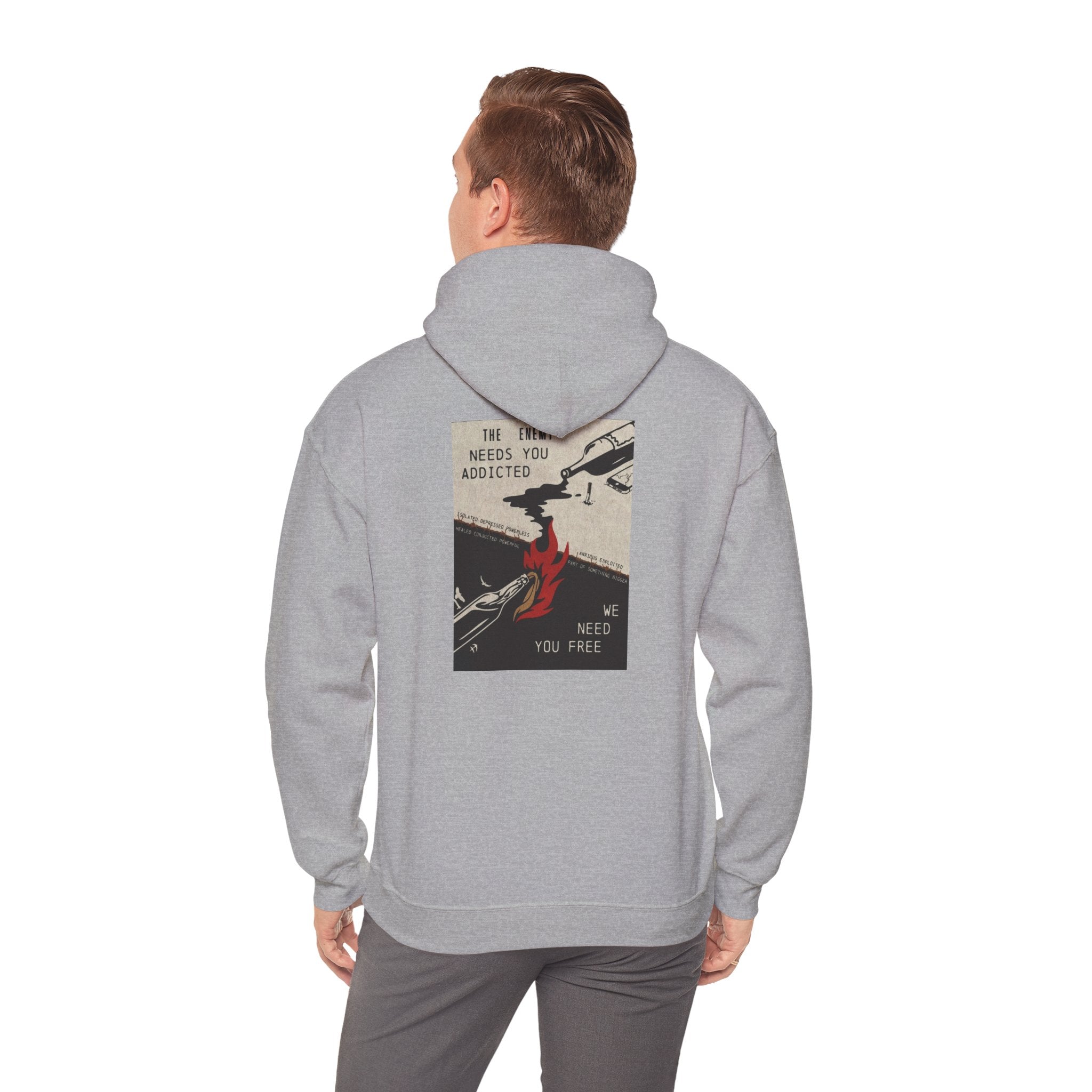 We Need You Free Heavyweight Hoodie