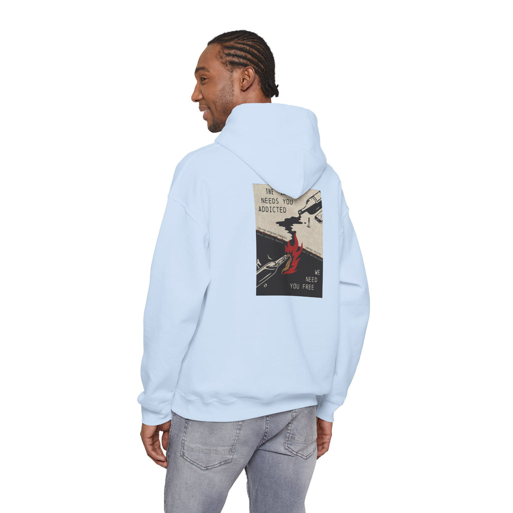 We Need You Free Heavyweight Hoodie