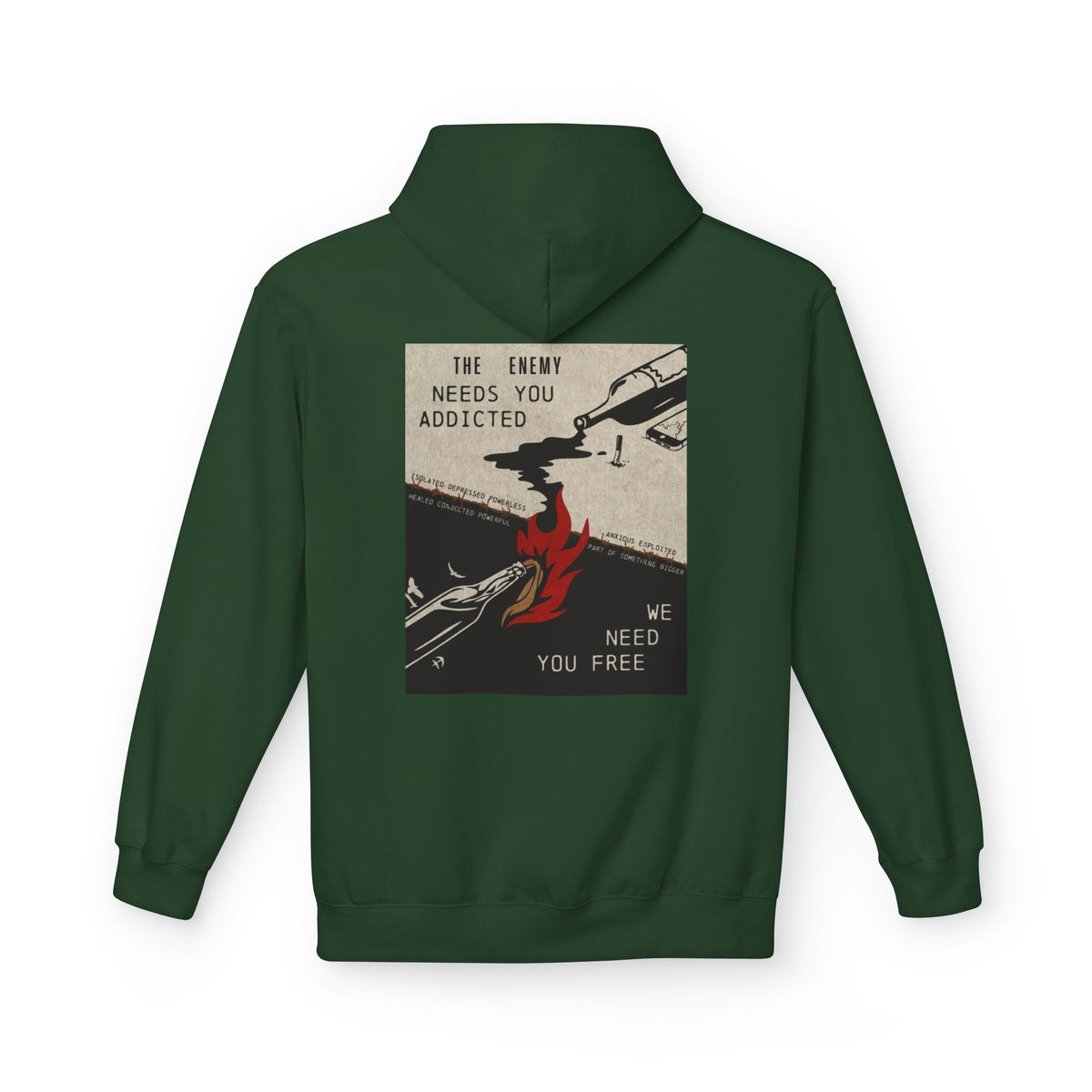 We Need You Free Midweight Hoodie
