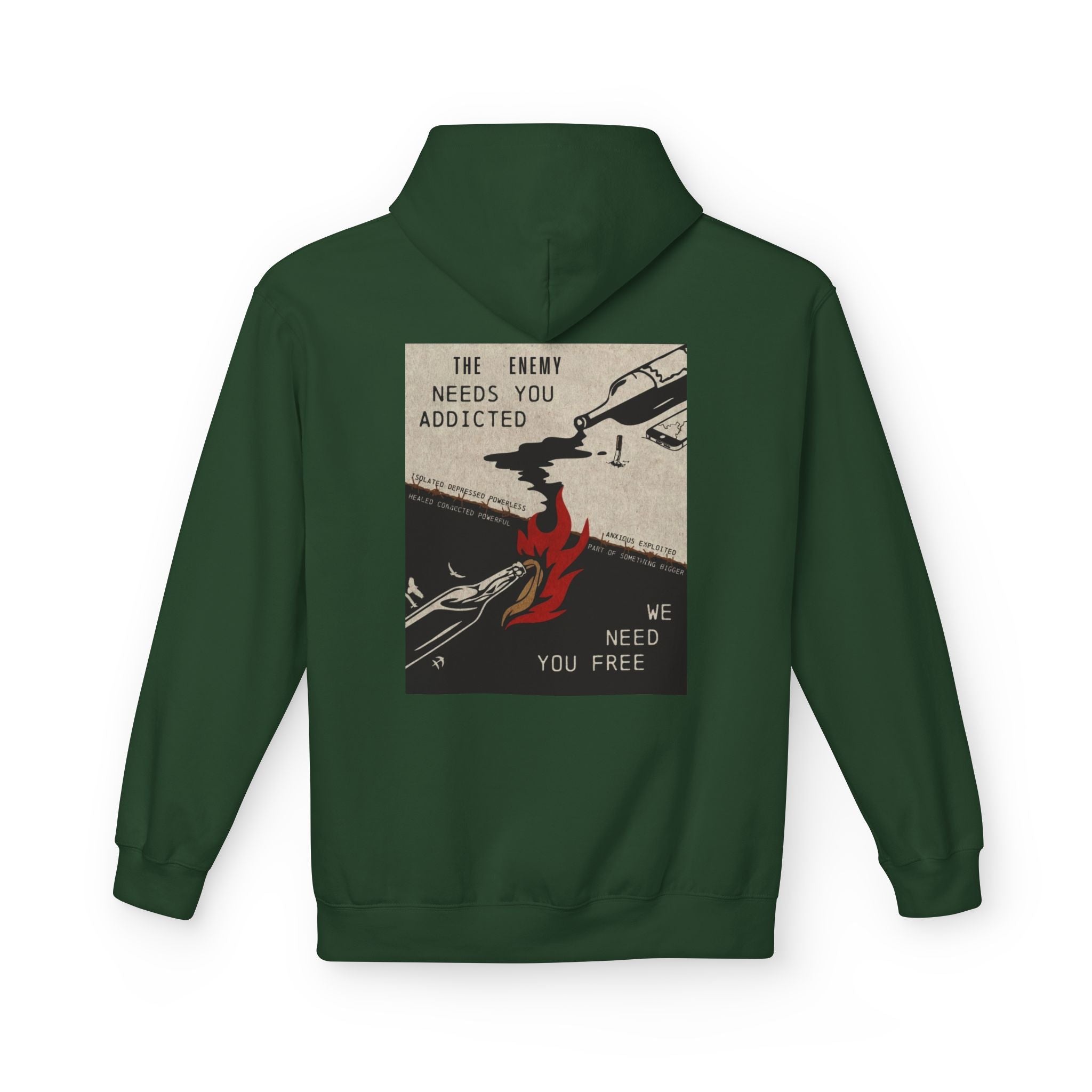 We Need You Free Midweight Hoodie