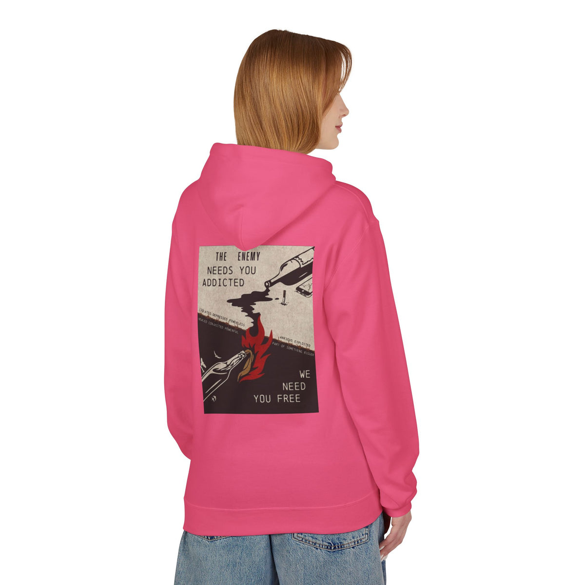 We Need You Free Midweight Hoodie