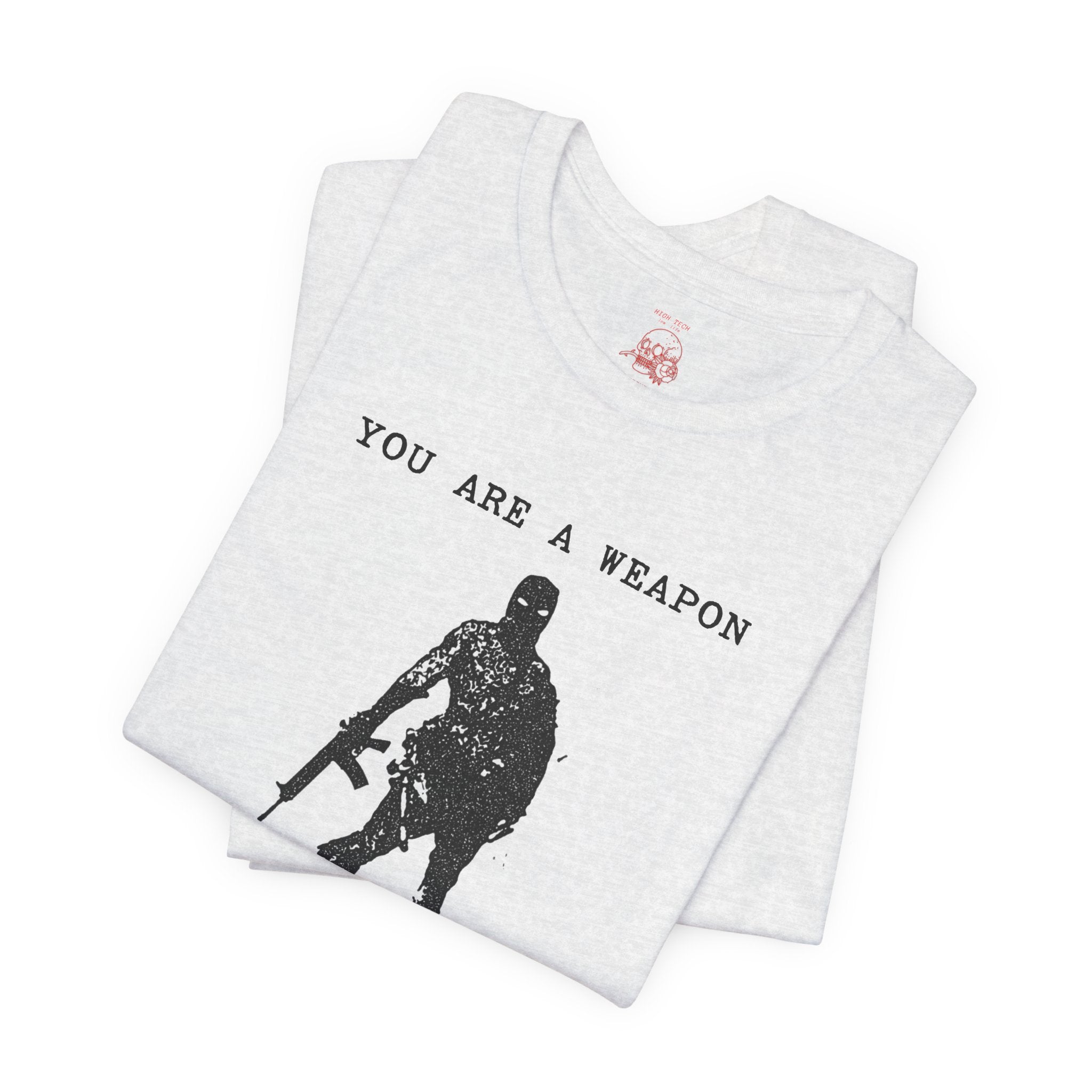 WEAPONS DO NOT WEEP Unisex Jersey Tee
