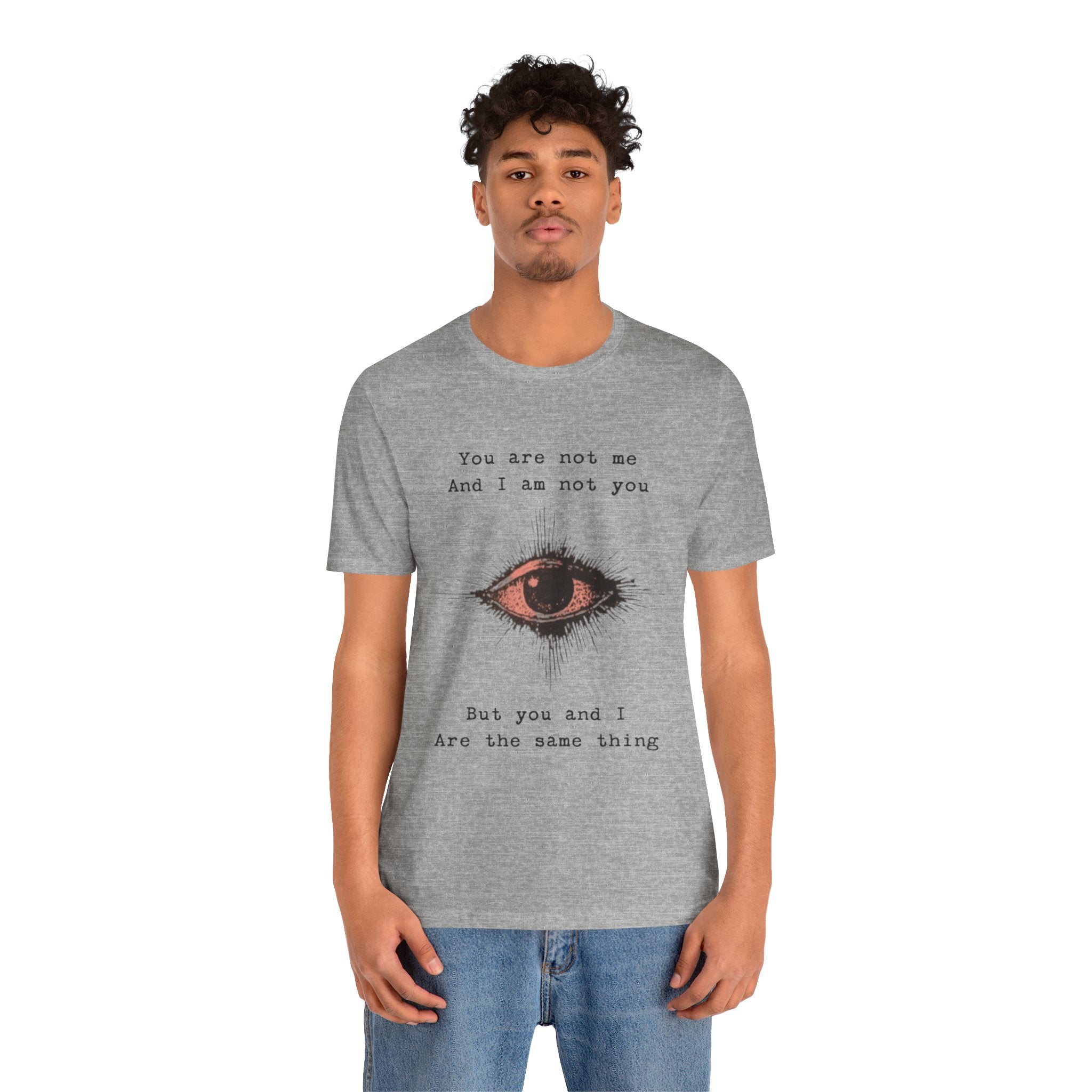 YOU AND I Unisex Jersey Tee