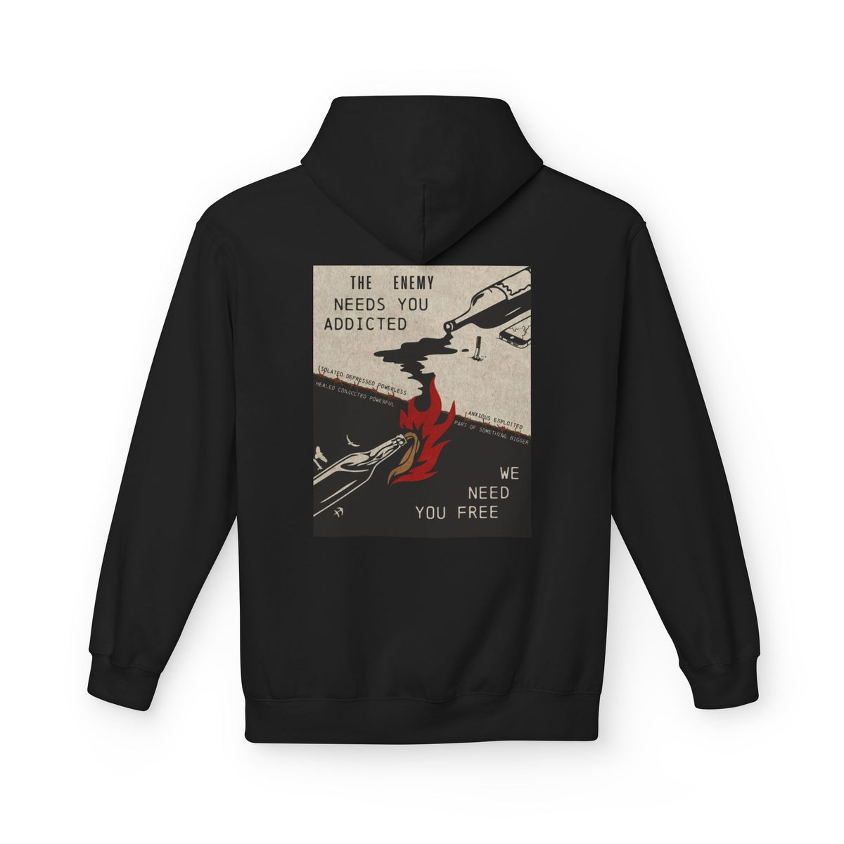 We Need You Free Midweight Hoodie