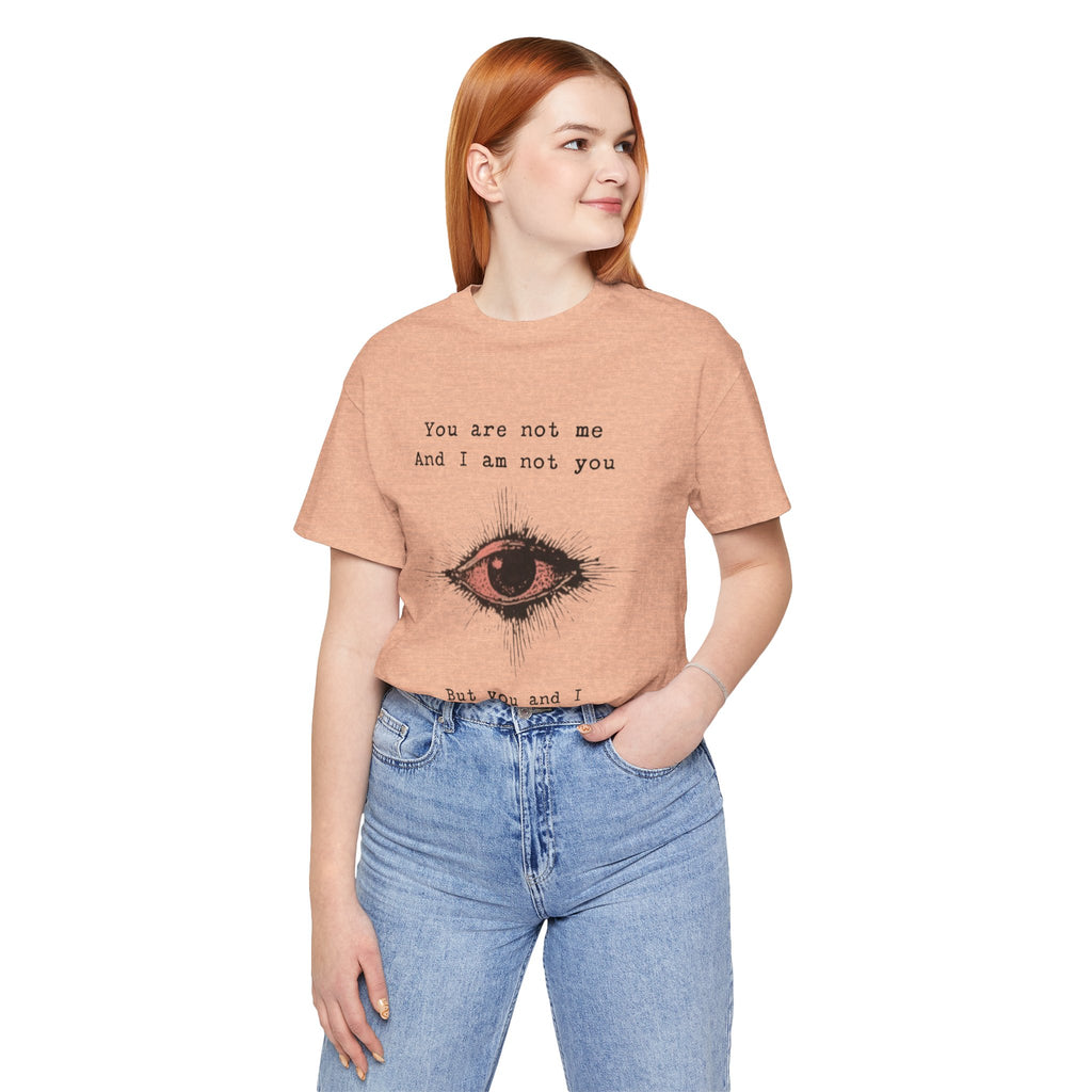 YOU AND I Unisex Jersey Tee
