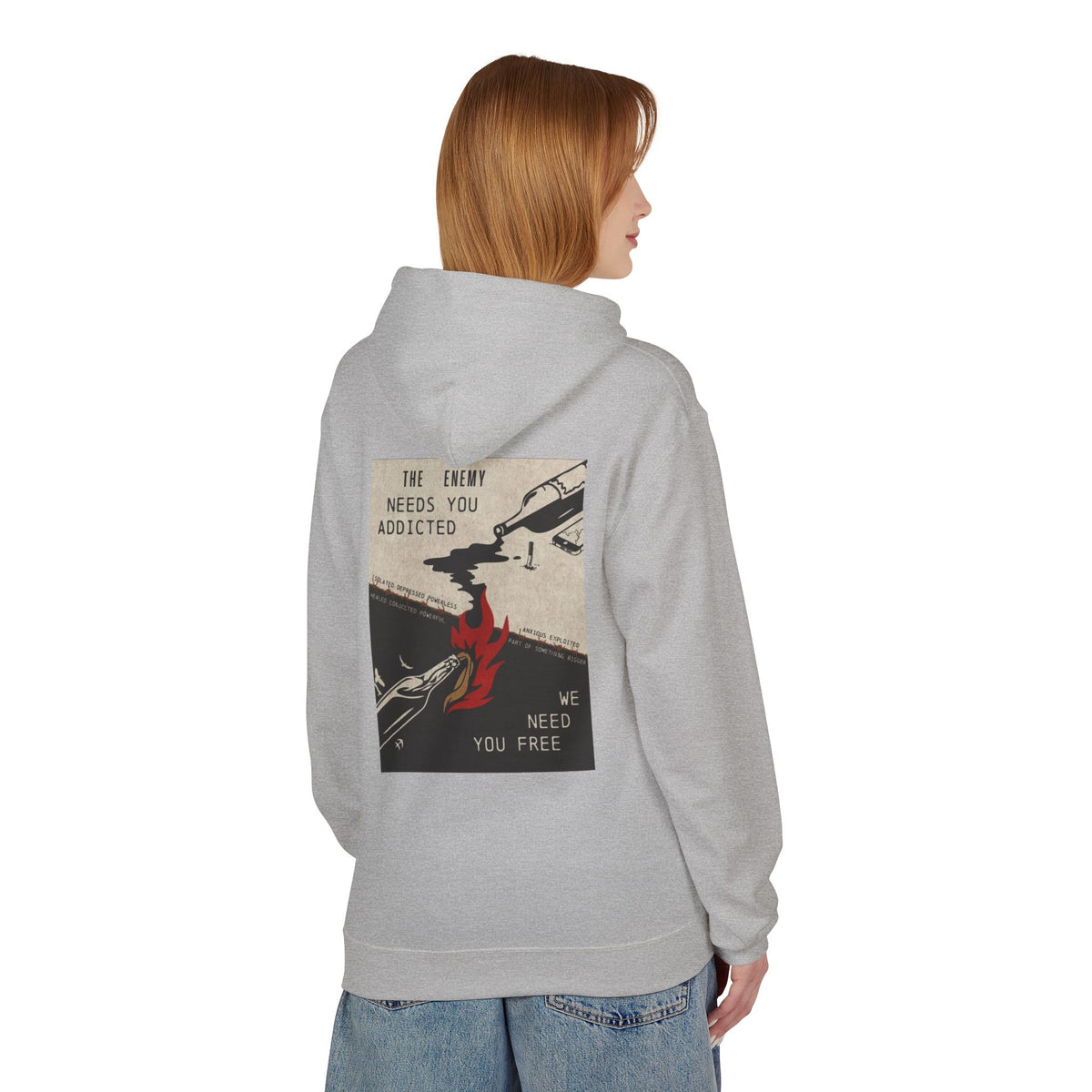 We Need You Free Midweight Hoodie