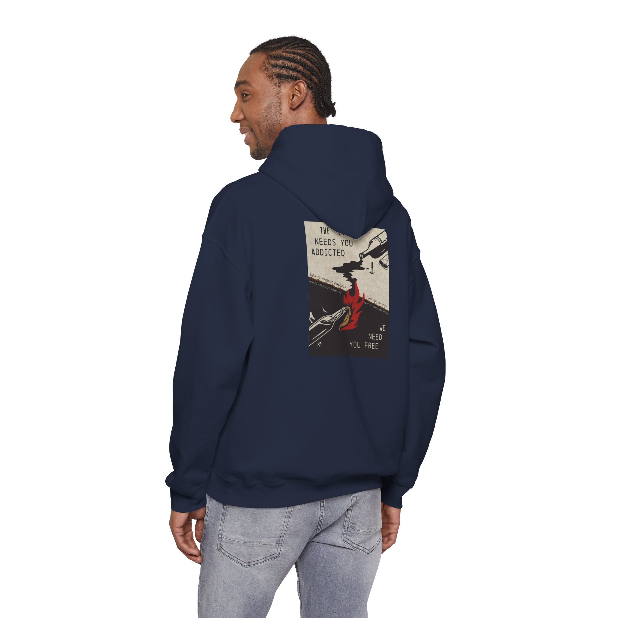 We Need You Free Heavyweight Hoodie