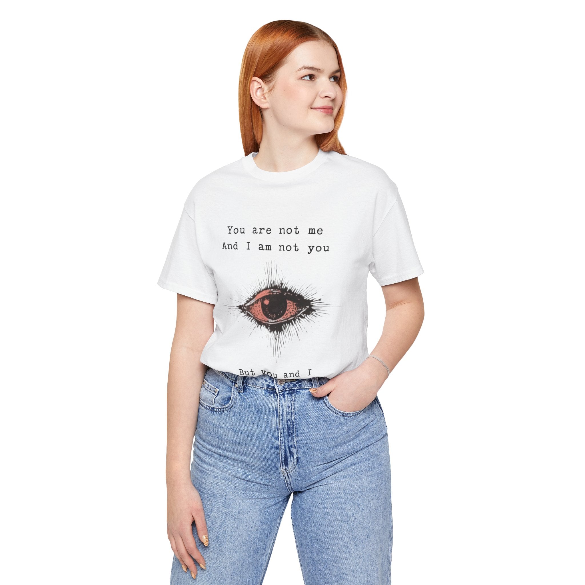 YOU AND I Unisex Jersey Tee