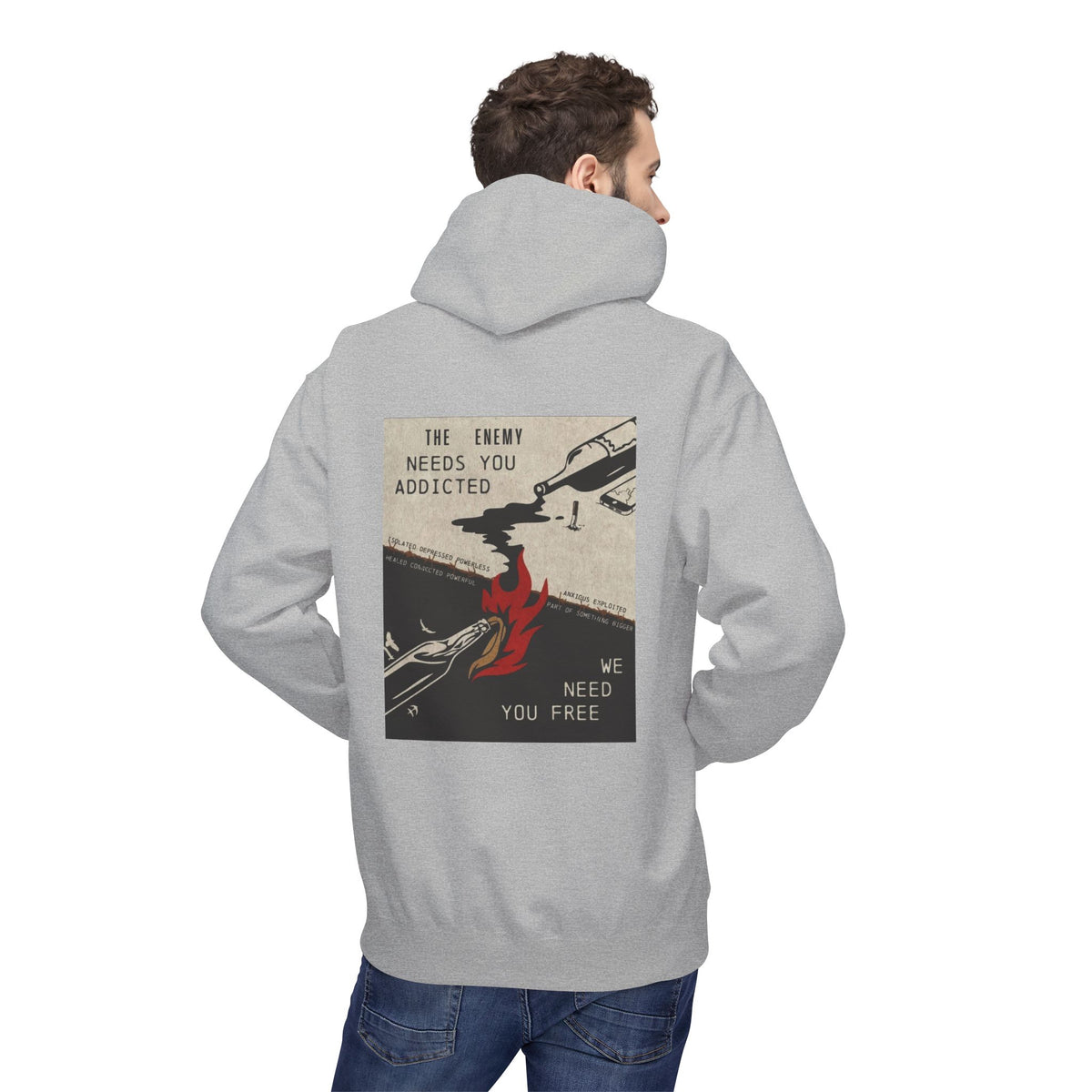 We Need You Free Midweight Hoodie
