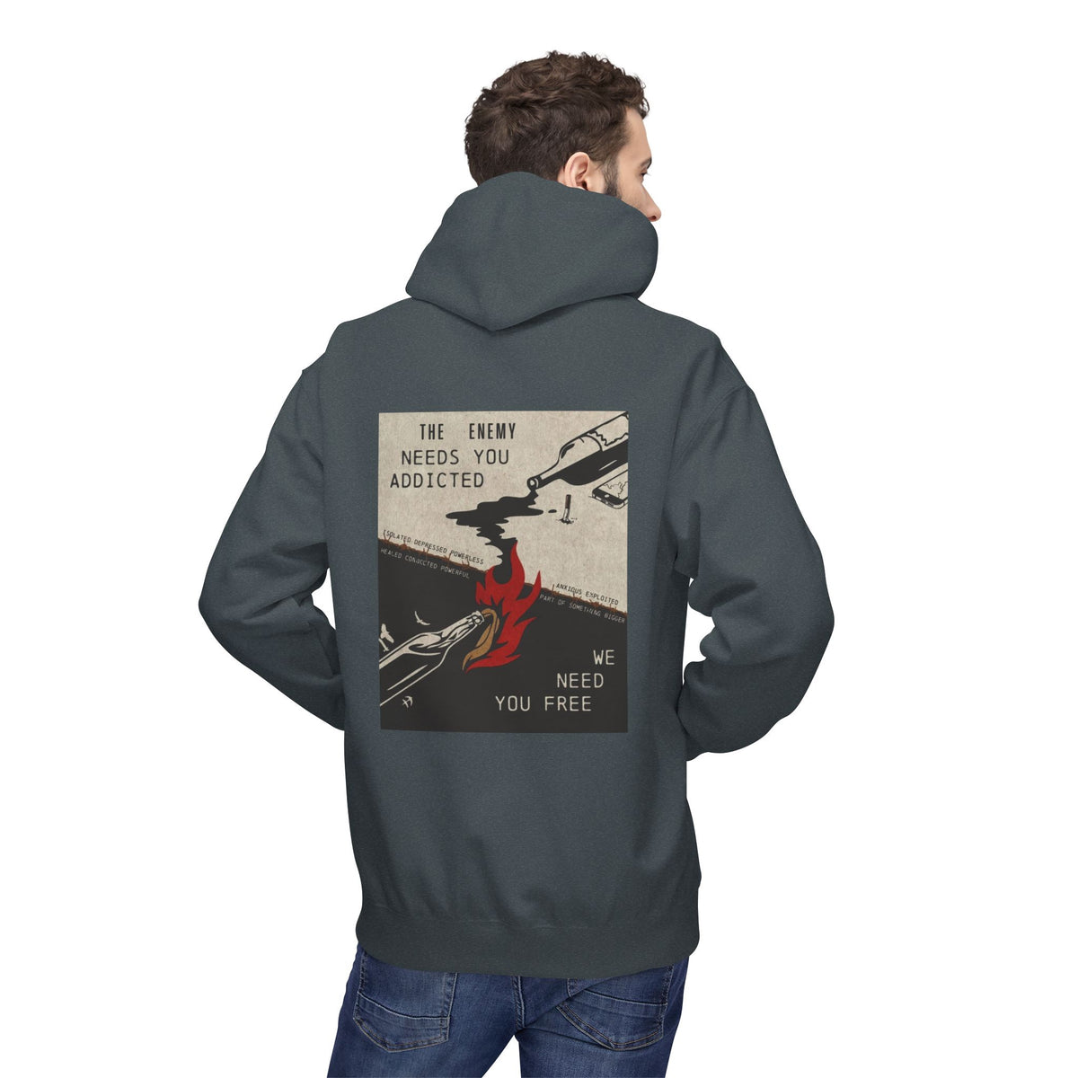 We Need You Free Midweight Hoodie