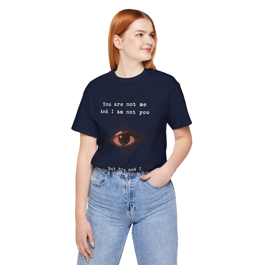 YOU AND I Unisex Jersey Tee