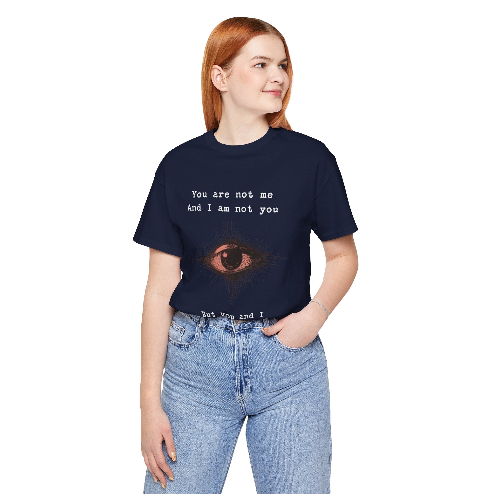 YOU AND I Unisex Jersey Tee