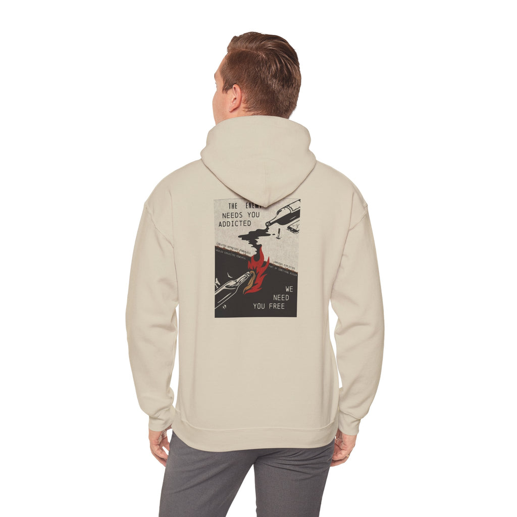 We Need You Free Heavyweight Hoodie