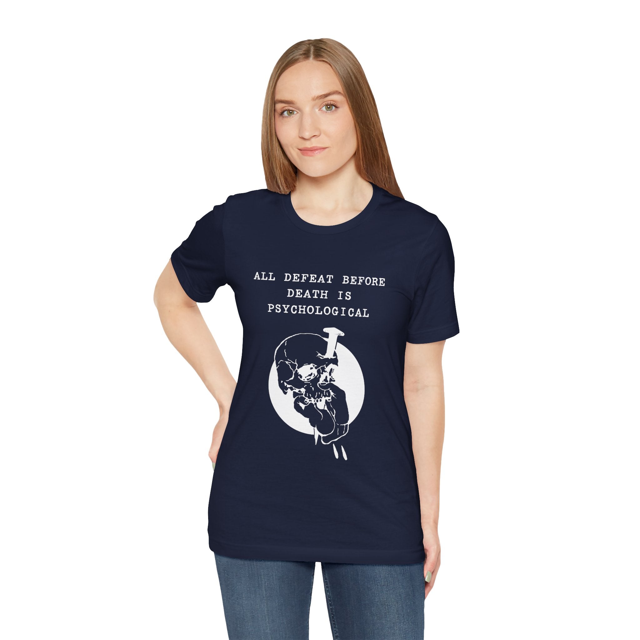 ALL DEFEAT Unisex Jersey Tee