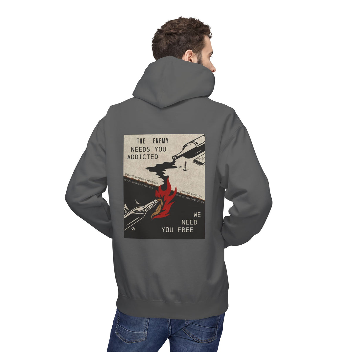 We Need You Free Midweight Hoodie