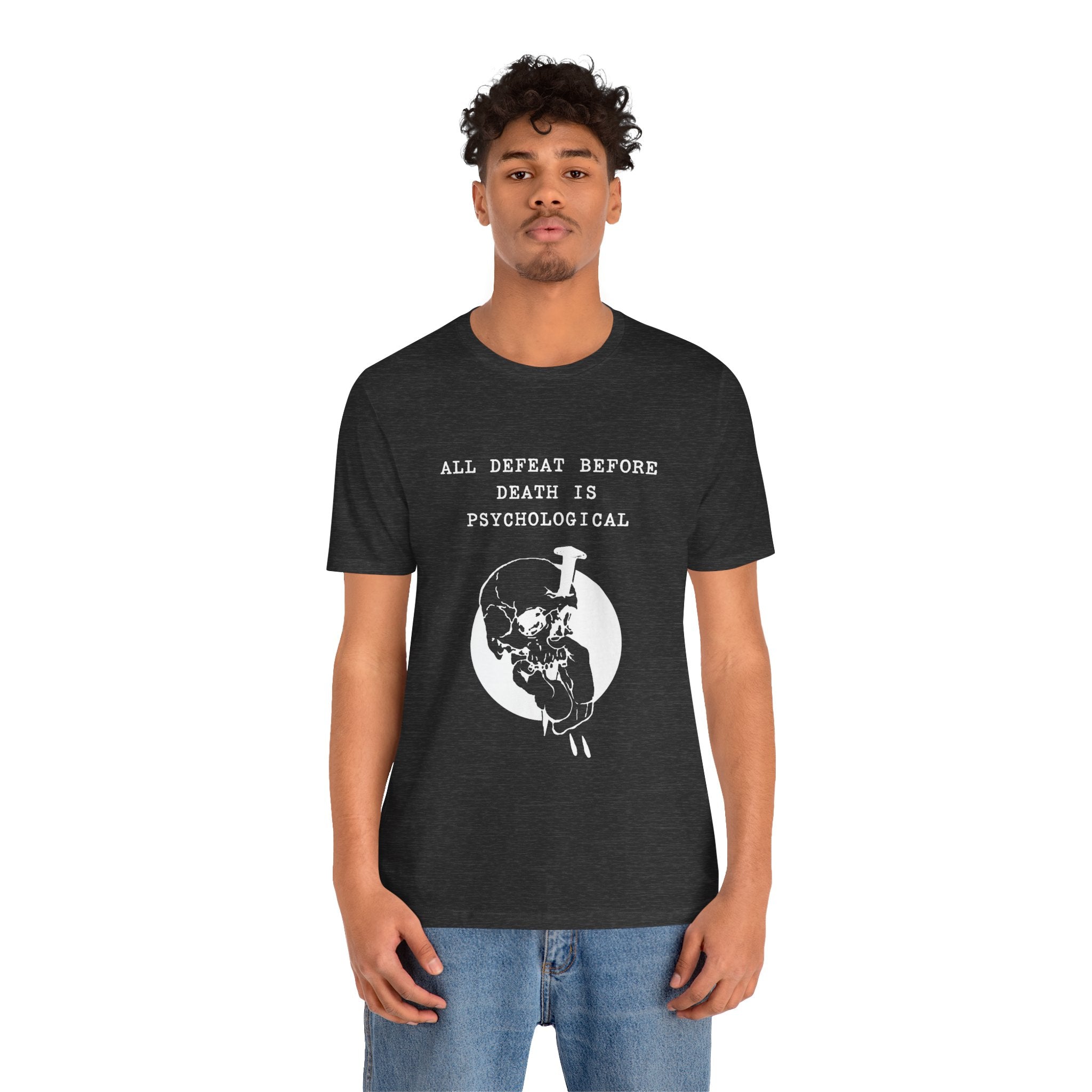 ALL DEFEAT Unisex Jersey Tee